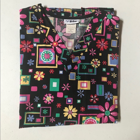 Life uniform scrub top - Picture 3 of 6